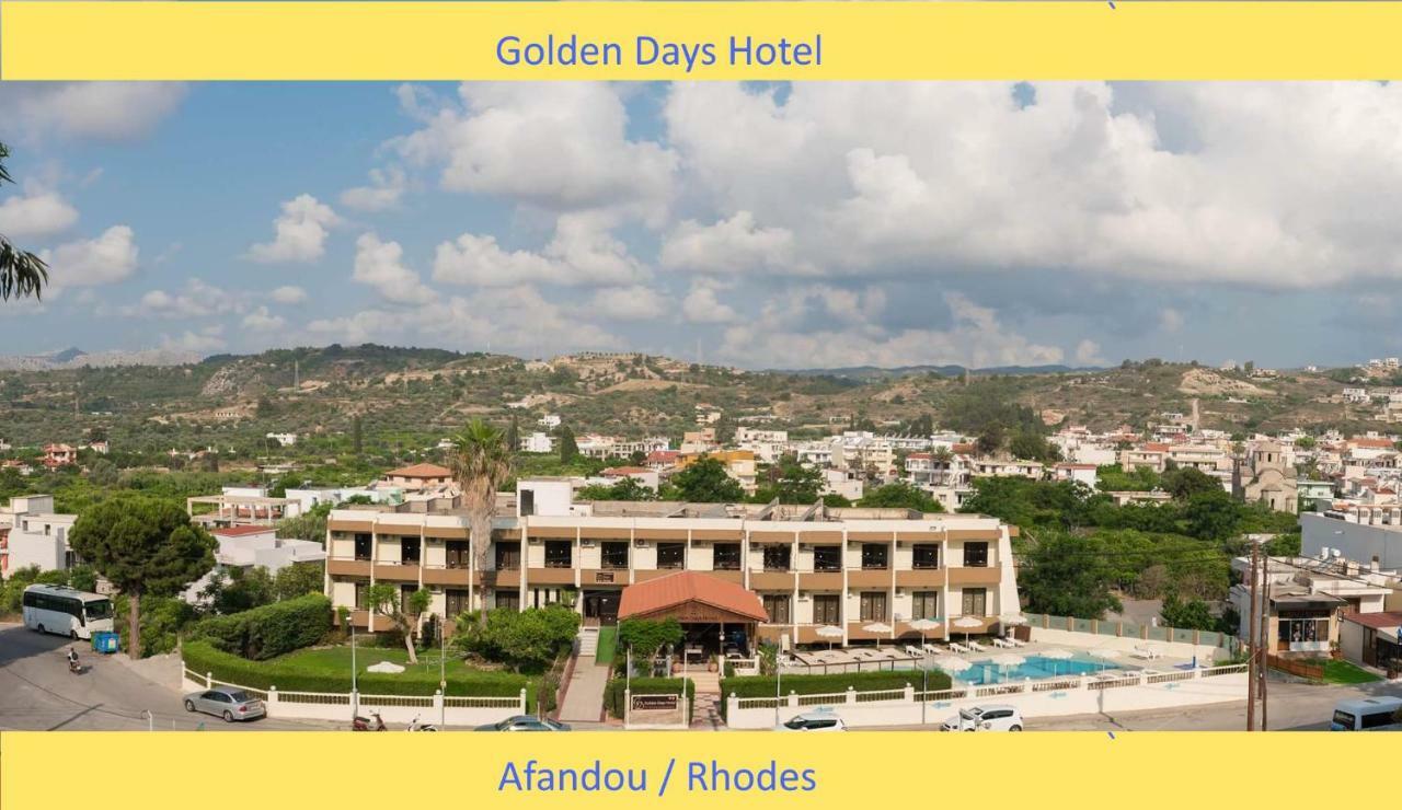 Hotel Golden Days Afando Esterno foto